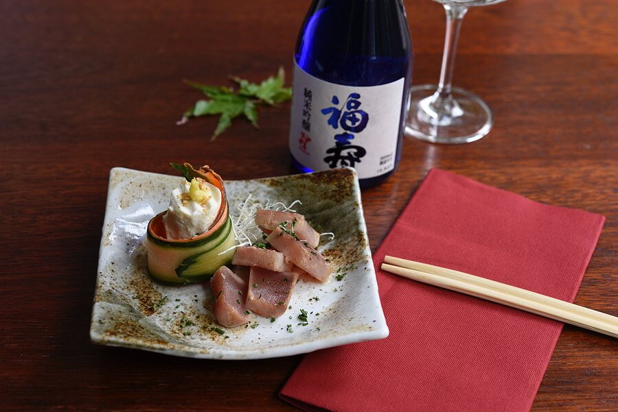 Sake Schulung im Sushi Restaurant Sushiya München