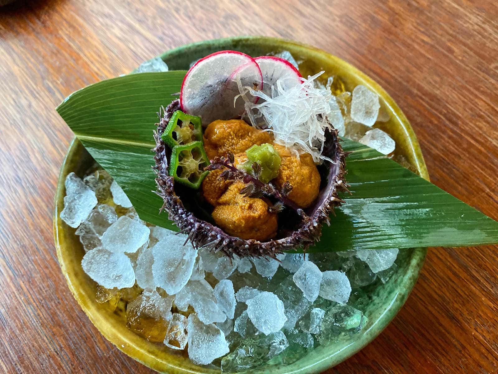 sea urchin sashimi taste